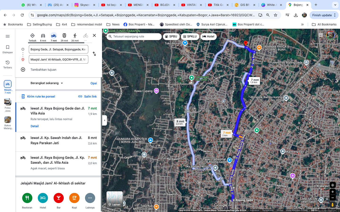 02 Lokasi 7 Menit ke Stasiun Bojong Gede