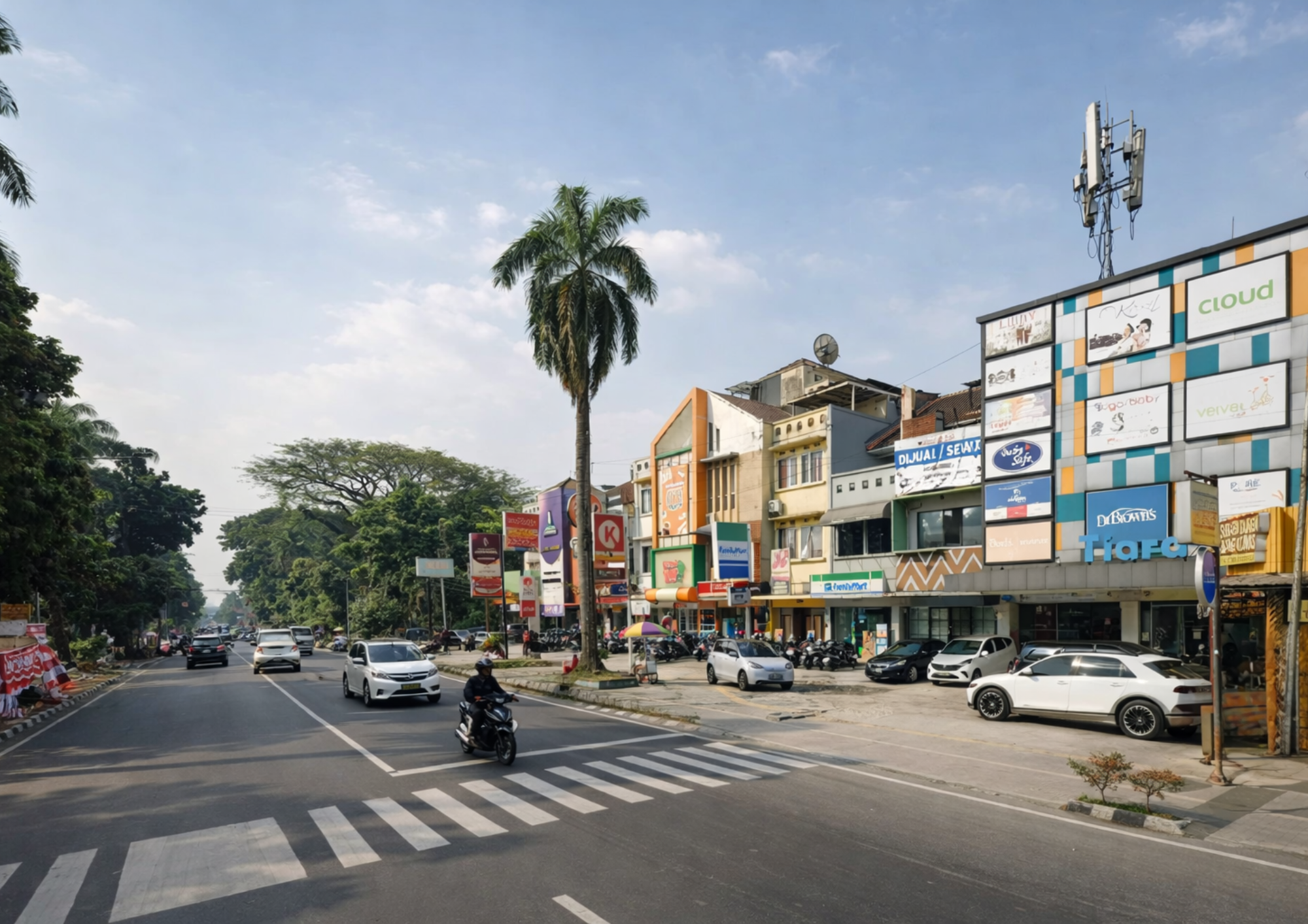 update foto ruko sudirman 3