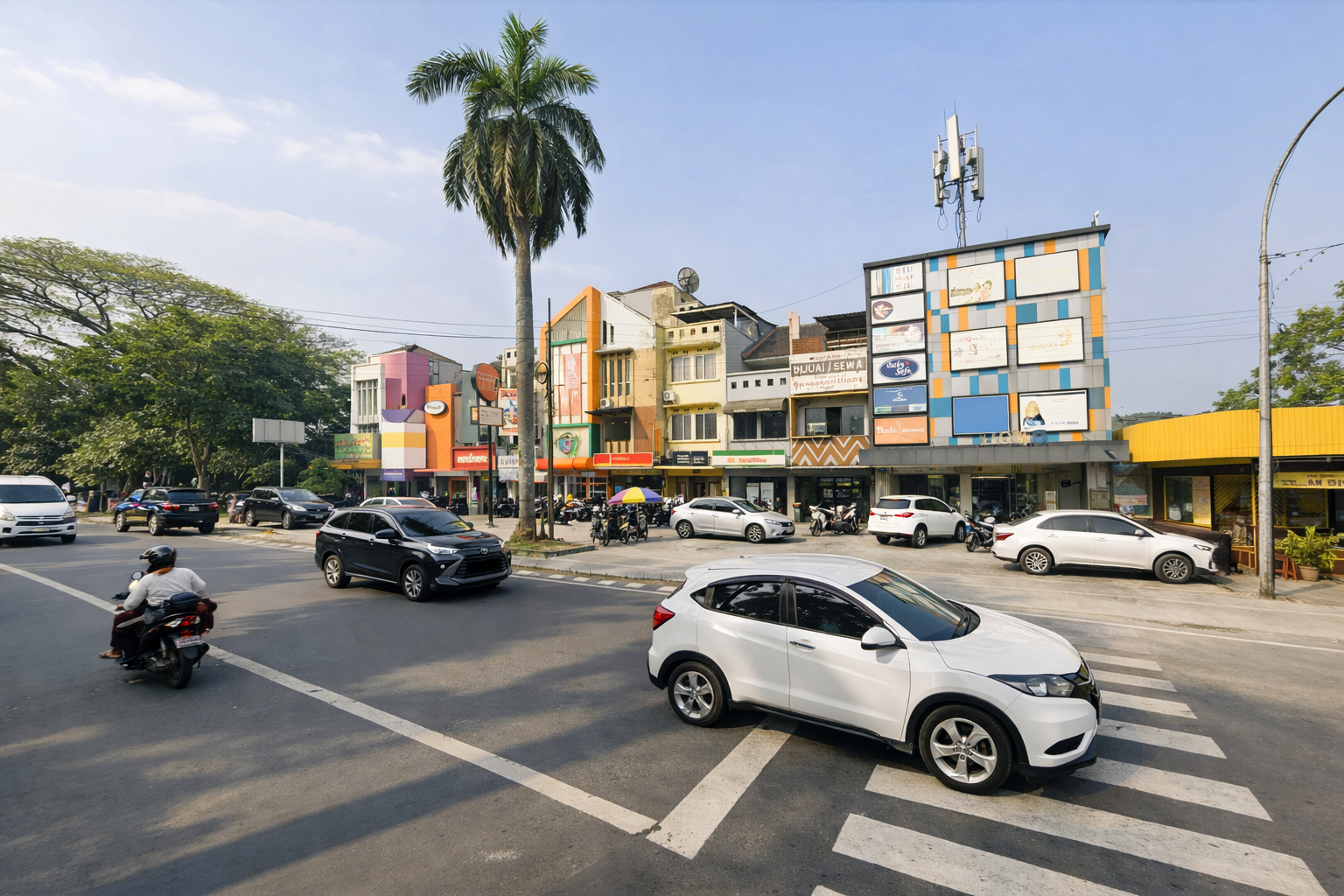 update foto ruko sudirman 7