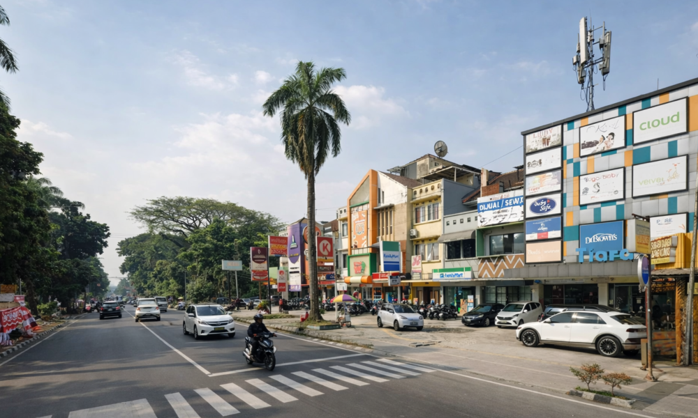 update foto ruko sudirman 3